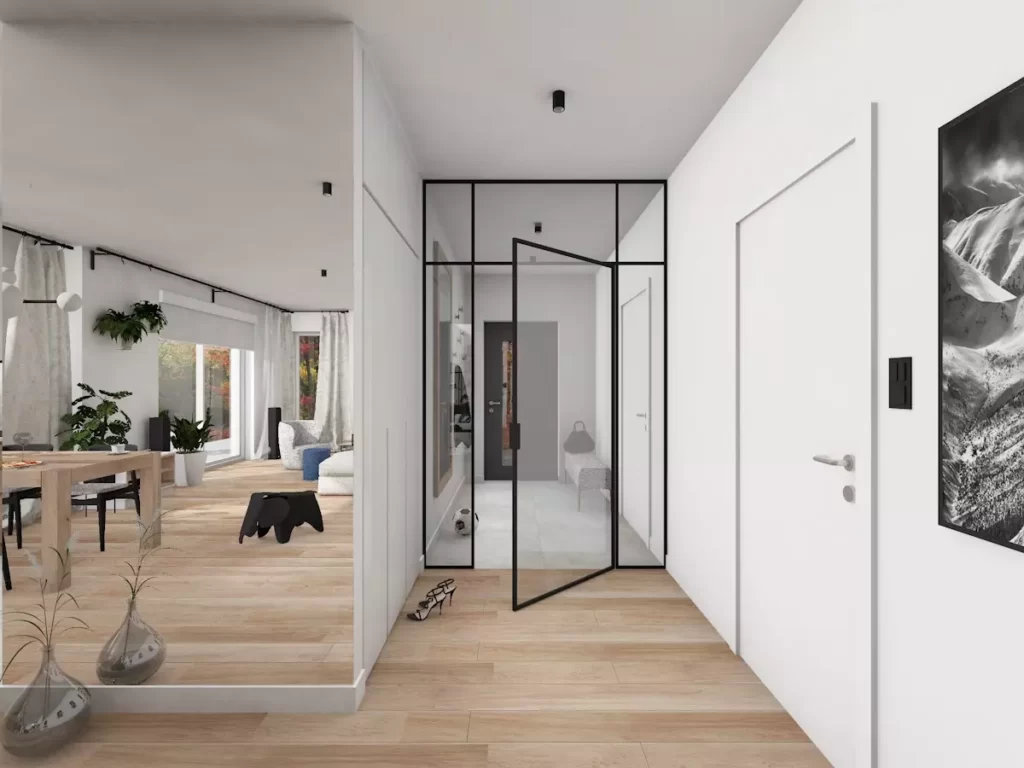 minimalistyczne wnętrze domu | nowaconcept - architekt wnętrz Wrocław