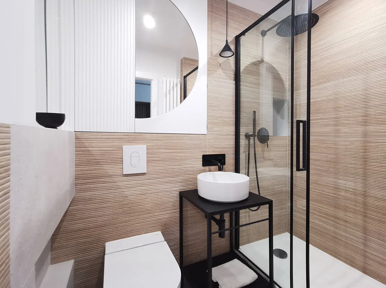 łazienka w stylu japandi | NOWACONCEPT